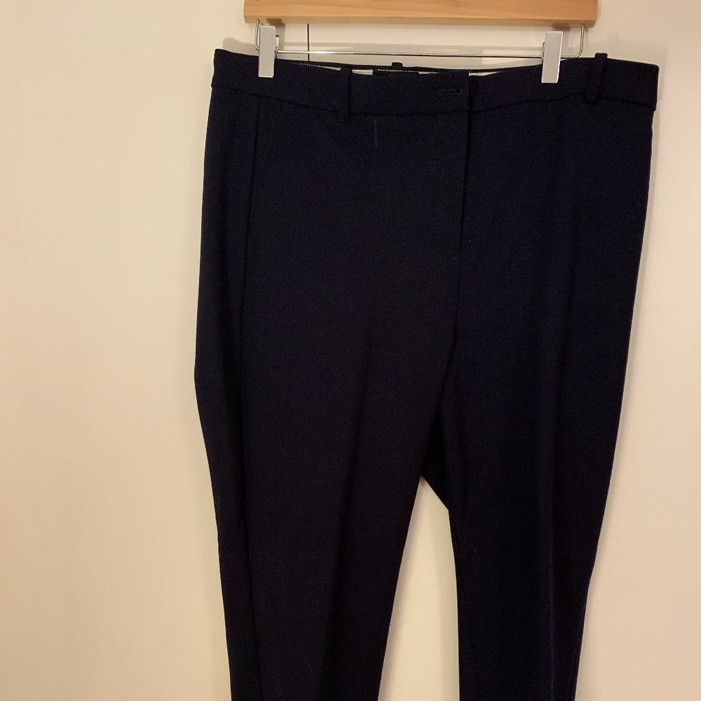 JCrew 365 High Rise Cameron Dress Pants SZ 16 Navy